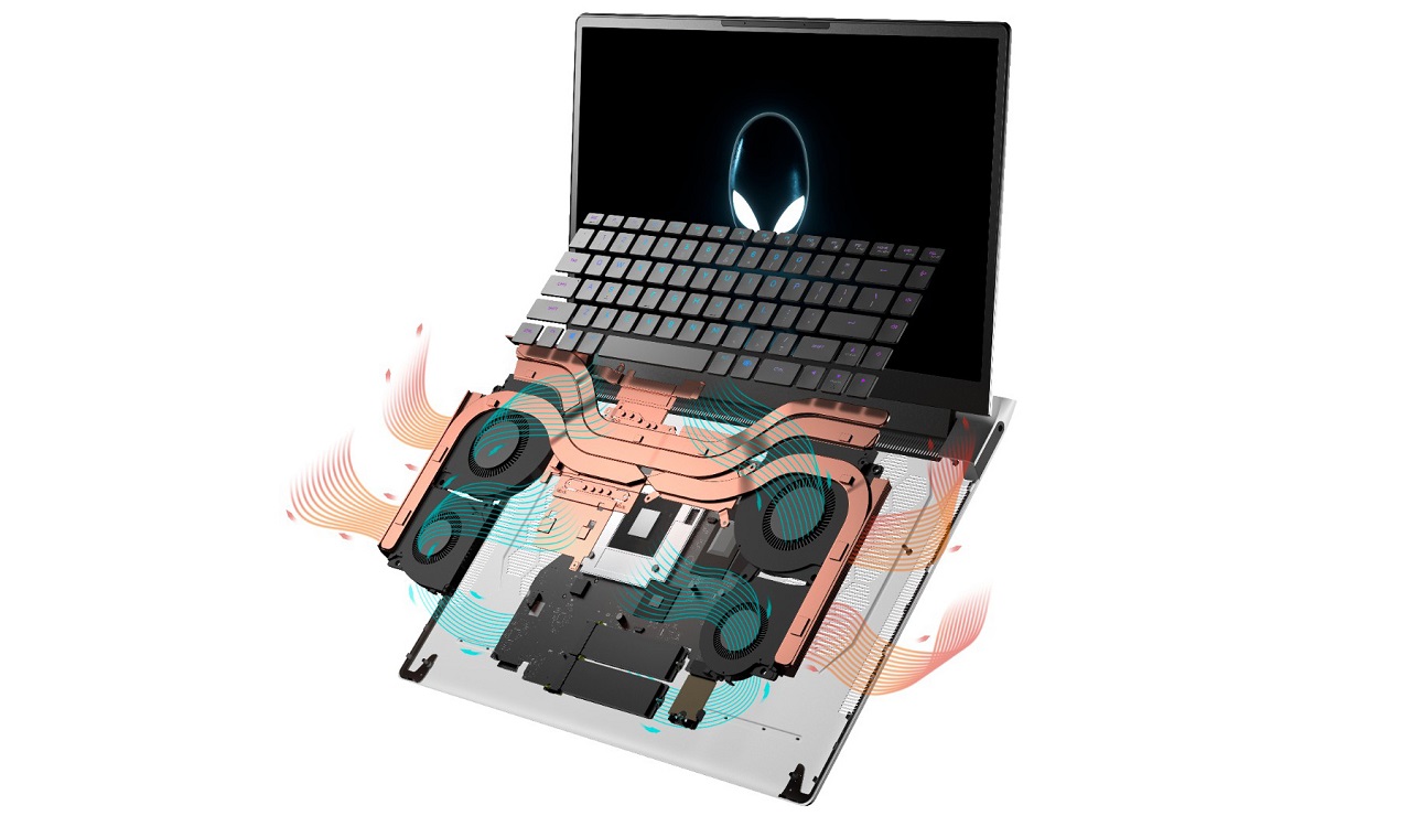 Alienware série X, un système de refroidissement au métal liquide