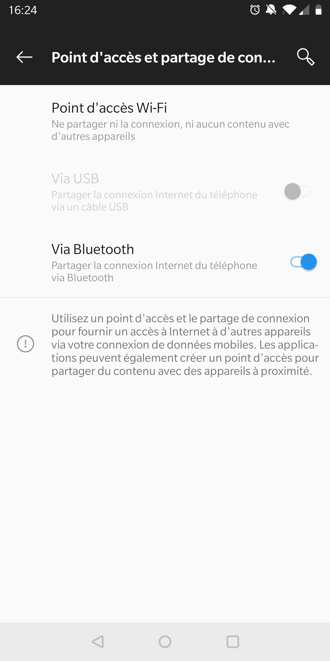 Partage connexion WiFi et accès à internet Box