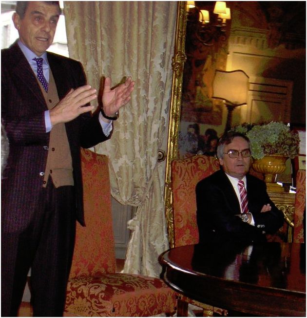 Ferrucio Ferragamo et Walter Carmagnini